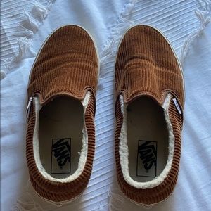 Corduroy vans